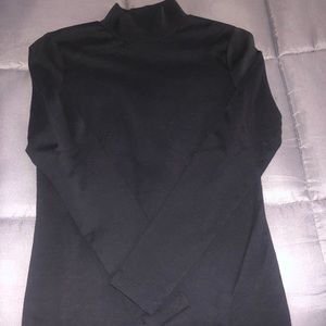 Black long sleeve turtleneck Arizona shirt